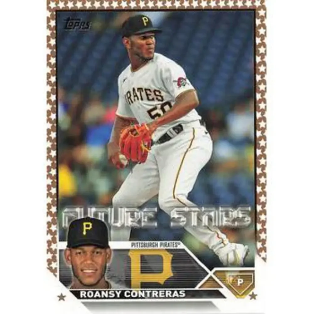2023 Topps Gold Star Gold Star Roansy Contreras - #559 Pittsburgh Pirates